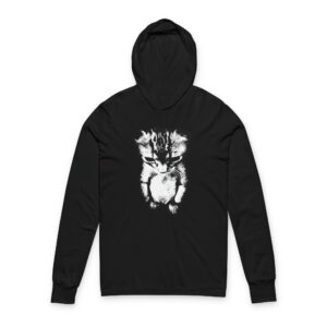 Funny Cat Meme Kitten Portrait Long Sleeve Tee