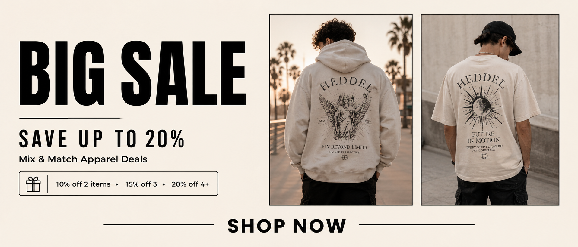 Heddel big sale apparel deals