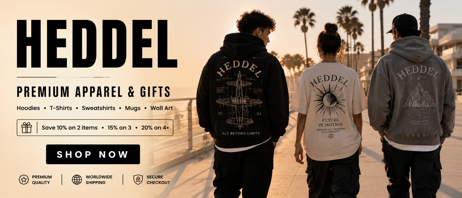 Heddel premium apparel and gifts